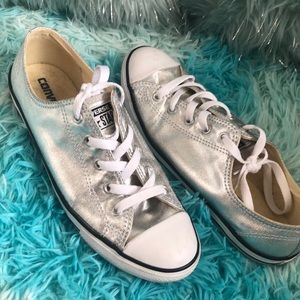 Silver Converse